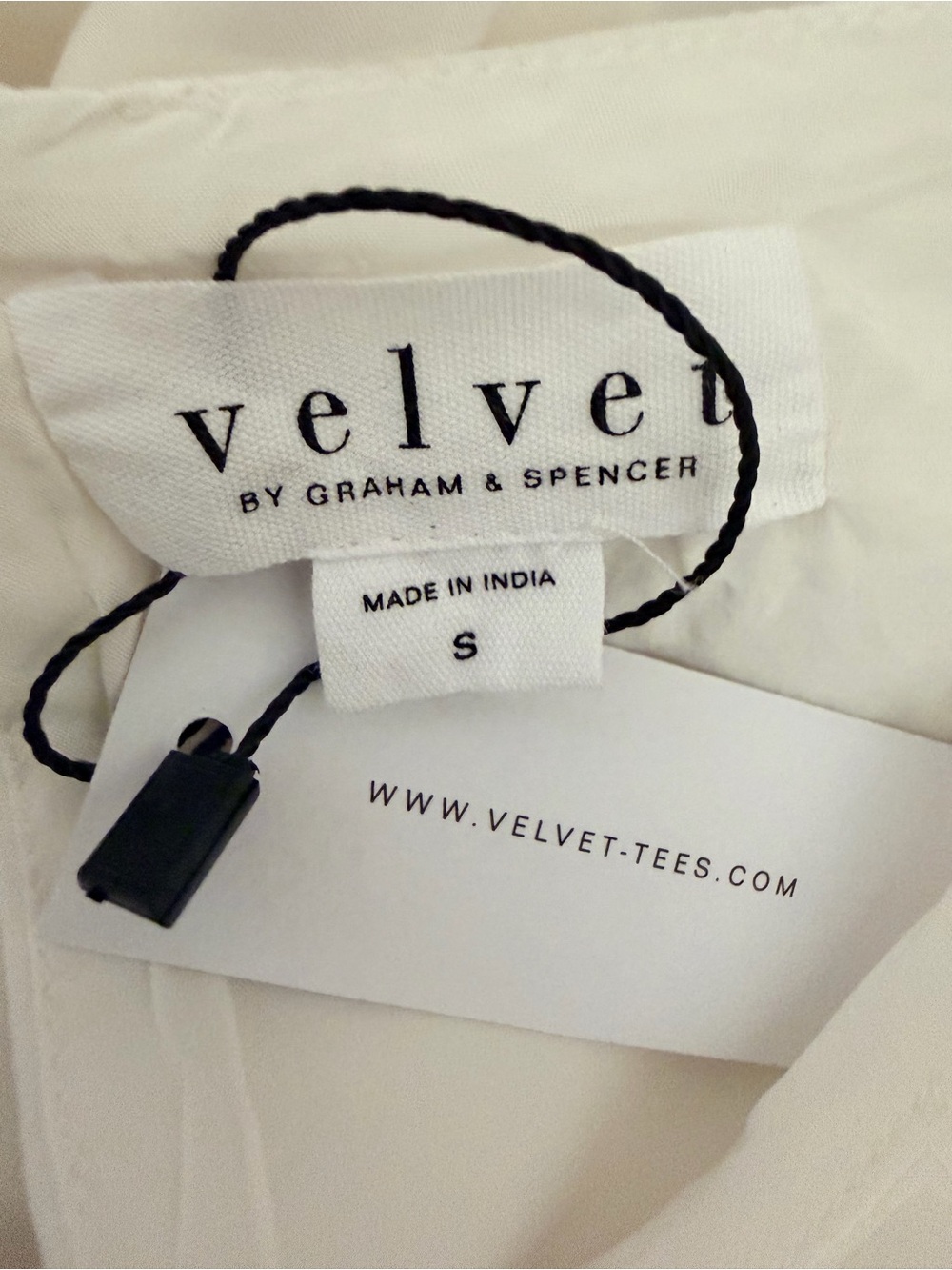 Velvet by Graham & Spencer “Bianca” White Sleeveless Lace-Trim Midi Dress - Picture 6 of 7